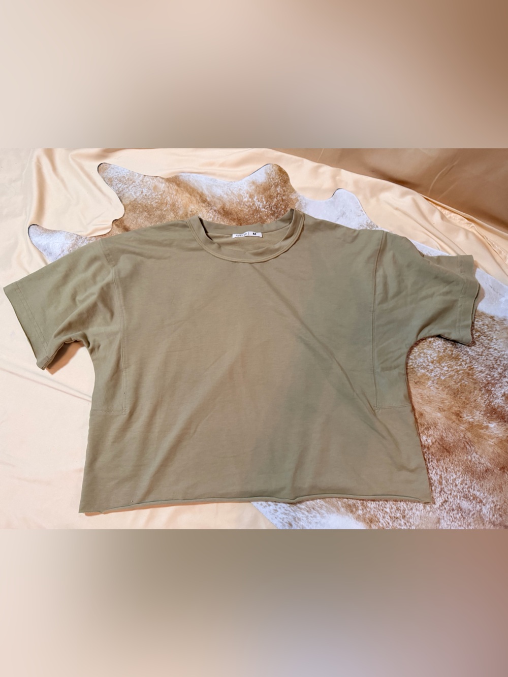 UE Olive Green Short Sleeve Crewneck Tee
